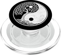 Yin Yang Life Tree Grafico Arte Cinese Filosofia Taoismo PopSockets PopGrip per MagSafe