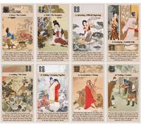 Yin Yang mazzo di carte oracolo. oracolo I-Ching. carte oracolo libro dei cambiamenti. 64 esagrammi