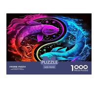 Yin-yang Puzzle 1000 Pezzi Adatto Per Adulti Un Enigma Impossibile Yin-yang Decorazione Della Casa Sfide EduGattoive in Carta Originale Miglior 70x50cm/1000pcs