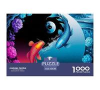 Yin-yang Puzzle 1000 Pezzi Puzzle Adulti Impegnativo E Difficile Per Straordinario Regalo Per Amore E Amico 52x38cm/1000pcs