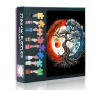 Yin Yang - Puzzle da 1000 pezzi, per adulti, famiglia difficile, giochi educativi per la casa, tema fantastico, puzzle impegnativo per adulti, uomini e donne (70 x 50 cm)