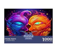 Yin-yang Puzzle Da 1000 Pezzi Per Amici in Riunione: Collaborare E Passare Un Momento Unico!