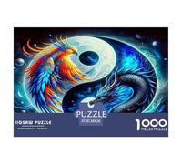 Yin-yang Puzzle Da 1000 Pezzi Per Famiglie Numerose: Un Progetto Comune Che Unisce Tutti!