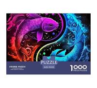Yin-yang Puzzle Da 1000 Pezzi Puzzle Adulti Impegnativo E Difficile Per Straordinario Regalo Per Amore E Amico 70x50cm/1000pcs