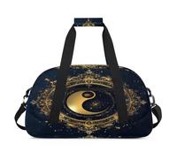 Yin Yang Tai Chi Duffel Borse per Donne Uomini Bambini Ragazze Ragazzi Pernottamento Weekender Borsa da Viaggio 24L Sport Palestra Duffel Bag Pratica Tote Carry Bag, Colore, 24 L, Organizer per borse