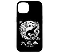 Yin Yang Tiger Dragon Tai Chi Istruttore di Meditazione Custodia per iPhone 13