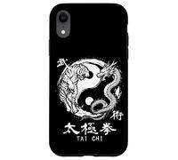 Yin Yang Tiger Dragon Tai Chi Istruttore di Meditazione Custodia per iPhone XR