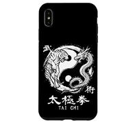 Yin Yang Tiger Dragon Tai Chi Istruttore di Meditazione Custodia per iPhone XS Max