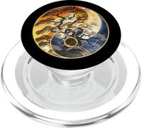 Yin Yang Tree of Life Moon Sun Duality PopSockets PopGrip per MagSafe