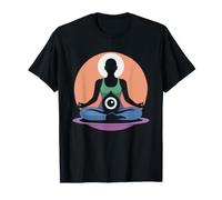 Yin Yoga Mandala Sacred Geometry Spiritual Art Maglietta