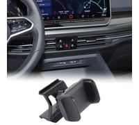 YinanIutos Supporto per cellulare con morsetto nero per VW Golf 8/8.5 Mk8 | Supporto per scarico centrale