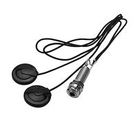 Yinchus 21 Filo Lunghezza 1/4 Uscita Presa 2 In 1 Piezo Pickup Disc Per Chitarra Violino Ukulele Mandolino Banjo Violoncello (con Copertura)