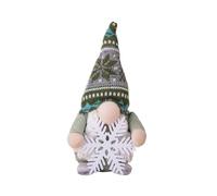 Yindhgdr Bambola Gnomo Decorazioni Natalizie Un LED con Luce LED per Il Naso Decorazioni Natalizie Rudolph per la Casa Regali di Natale Capodanno-
