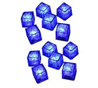 Yindhgdr Cubo di Ghiaccio A LED Impermeabile Lampeggiante Che Si Illumina al Buio per Bar, Club, Bevande, Decorazioni per Feste Cubo di Ghiaccio A LED Impermeabile Luce A LED per Cubetti di Ghiaccio F