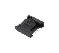 YINETTECH 1 confezione da 4 pin LCD Touch Screen Flex FPC Connettore Socket Clip Flip Lock Compatibile con Nintendo New 3DS XL