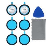 YINETTECH 1 Paio Di Protezioni Per Obiettivi Della Fotocamera 34x10 Mm Compatibile Con Insta360 X3 Dual-Lens