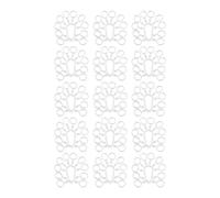 YINETTECH 150PCS Pellet Bande Esca Elastici Trasparenti Rigs Holder Match Grossa Pesca Terminale Attrezzatura 6mm per Outdoor Carp Fishing Accessori