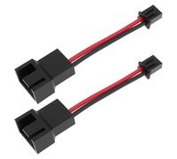 YINETTECH 2 cavi adattatori JST XH da 2,54 mm a 2 pin a 4 pin, adatti per processore GPU GPU RAM (4 cm)