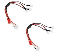 YINETTECH 2 cavi di ricarica per batterie Lipo PH2.54 J-ST a PH 2.0, compatibili con E-Flite