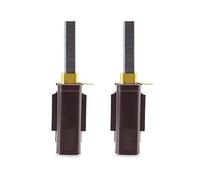 YINETTECH 2 pezzi Aspirapolvere Spazzole Carbone Holder Ricambio Adatto per Numatic Parti Compatibile con 230155 230240 2311480