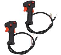 YINETTECH 2 Pz Strimmer Maniglia Cavo Interruttore Decespugliatore Cavo di Innesco Dell'acceleratore per Strimmer Trimmer Decespugliatore Attrezzi da Giardinaggio Accessori