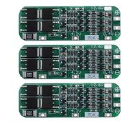 YINETTECH 3pcs 3S 20A 12.6V 18650 Scheda di Protezione Batteria Al Litio BMS Li-ion Charger Modulo di Protezione Anti-sovraccarico/Sovrascarico/Sovracorrente/Protezione da cortocircuito