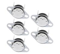 YINETTECH 5 PZ KSD301 Termostato 50°C 10A 250VAC Normalmente Chiuso Interruttore Termostato Con Ripristino Automatico 20,6x31,8mm Per Forni A Microonde Macchine Da Caffè Pentole A Cottura Rapida