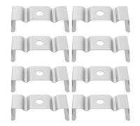 YINETTECH 50 Pezzi 31mm T5 LED Lampadina Clip Supporto Per Presa Lampada LED Plafoniera Con Canali In Alluminio