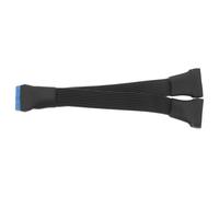 YINETTECH Cavo di prolunga splitter USB 3.0 da 19/20 pin da 1 a 2 Y a forma di Y, adattatore interno hub splitter per scheda madre fai da te, 15 cm