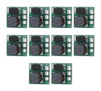 YINETTECH Modulo di Alimentazione Step-Up da 0,9-5 V a 5 V DC-DC, Convertitore Boost di Tensione 1,5-4,2 V, Dimensioni 10,6 x 10,6 x 7,6 mm, Verde