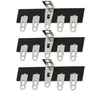 YINETTECH Morsettiera Placcata In Rame-nichel A 3 Posizioni A 5 Posizioni Per Cavi Fai Da Te Per Apparecchiature Audio Per Altoparlanti