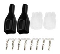 YINETTECH Set di 2 terminali per spina di alimentazione a 6 pin, KW2000A, compatibili con Kenwood TS-50, TS-120, TS-130, TS-140