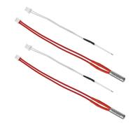 YINETTECH Set di 4 termistori per stampante 3D, kit termistore 12 V 40 W, termistore con sensore di temperatura, compatibile con stampanti 3D Anycubic Mega i3 Mega Pro