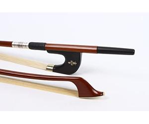 Yinfente Arco verticale per contrabbasso 3/4 Germania Archi Advance Brasile legno Stick Rana in legno di ebano Archi per capelli Archi per capelli Archi per bassista a corda Archi bassi verticali