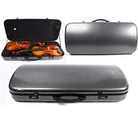 Yinfente Custodia doppia per violino 4 4 in fibra di carbonio