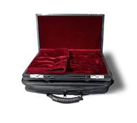 Yinfente Custodia rigida per oboe, con custodia rigida in pelle PU e borsa esterna Oxford, tracolla regolabile, borsa portatile per oboe, per principianti, studenti, musicisti