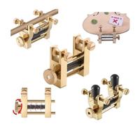 Yinfente Kit di riparazione per violino, morsetto per bordi, strumenti di riparazione per violino, violoncello, liutaio