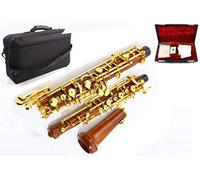 Yinfente Professionale Oboe Placcato Oro Palissandro C Chiave Sinistra F Risonanza Semiautomatica Strumento a fiato Con Oboe Accessori