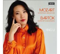 Ying Li - Sonatas K281&333 -Suite 14 - Mozart/Bartok (Audio Cd)