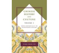 Ying-shih Yü Chinese History and Culture (Copertina rigida)
