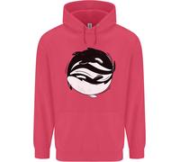 Ying Yan Orca Killer Whale Bambini Felpa con Cappuccio