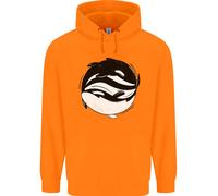 Ying Yan Orca Killer Whale Bambini Felpa con Cappuccio