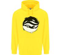 Ying Yan Orca Killer Whale Bambini Felpa con Cappuccio