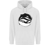 Ying Yan Orca Killer Whale Bambini Felpa con Cappuccio