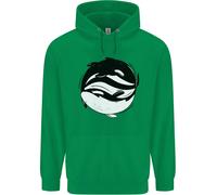 Ying Yan Orca Killer Whale Bambini Felpa con Cappuccio