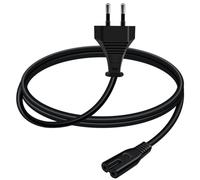 YINGAYOU Cavo Alimentazione C7 2.5A 250V Cavo IEC C7 2x0,75 mm² per Computer Portatile, PS4, PS5, TV, Monitor, Stampante (Dritto, 1.5 m)