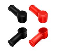 YINGAYOU Copertura Morsetti Batteria Gomma Tappi Batteria Auto A-4PCs | Elevato Isolamento Resistente Alla Polvere e ai Cortocircuiti Facile da Usare, per Auto, Moto, Autocarri, Imbarcazioni