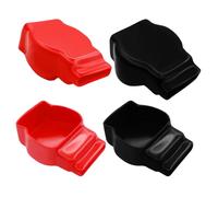 YINGAYOU Copertura Morsetti Batteria Gomma Tappi Batteria Auto C-4PCs | Elevato Isolamento Resistente Alla Polvere e ai Cortocircuiti Facile da Usare, per Auto, Moto, Autocarri, Imbarcazioni