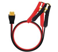 YINGAYOU XT60 a cavo di pinze di alligatore 12V 24V 14AWG 20A Pinze di alligatore a cavo di estensione XT60, per auto motociclette (1 m)