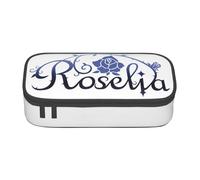 YINGD Astuccio Bang Dream! Ragazze Band Party Roselia Anime Cancelleria Bag Portapenne Grande Capacità Uso Studente Carino Semplice Sacchetto Cosmetico Unisex dd167b, Nero , 21x10.5x5cm, Organizer per